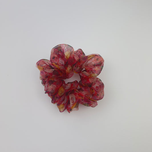 Orchid Blossom - Organza Scrunchie